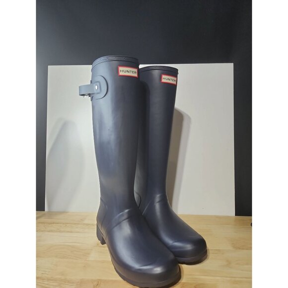 Hunter Original tour US Navy blue Size 10 - Picture 1 of 5